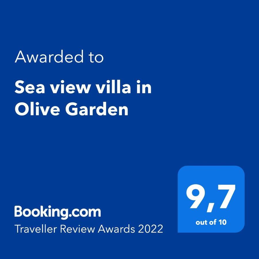 Sea View Villa In Olive Garden Nea Kallikrateia Exterior photo
